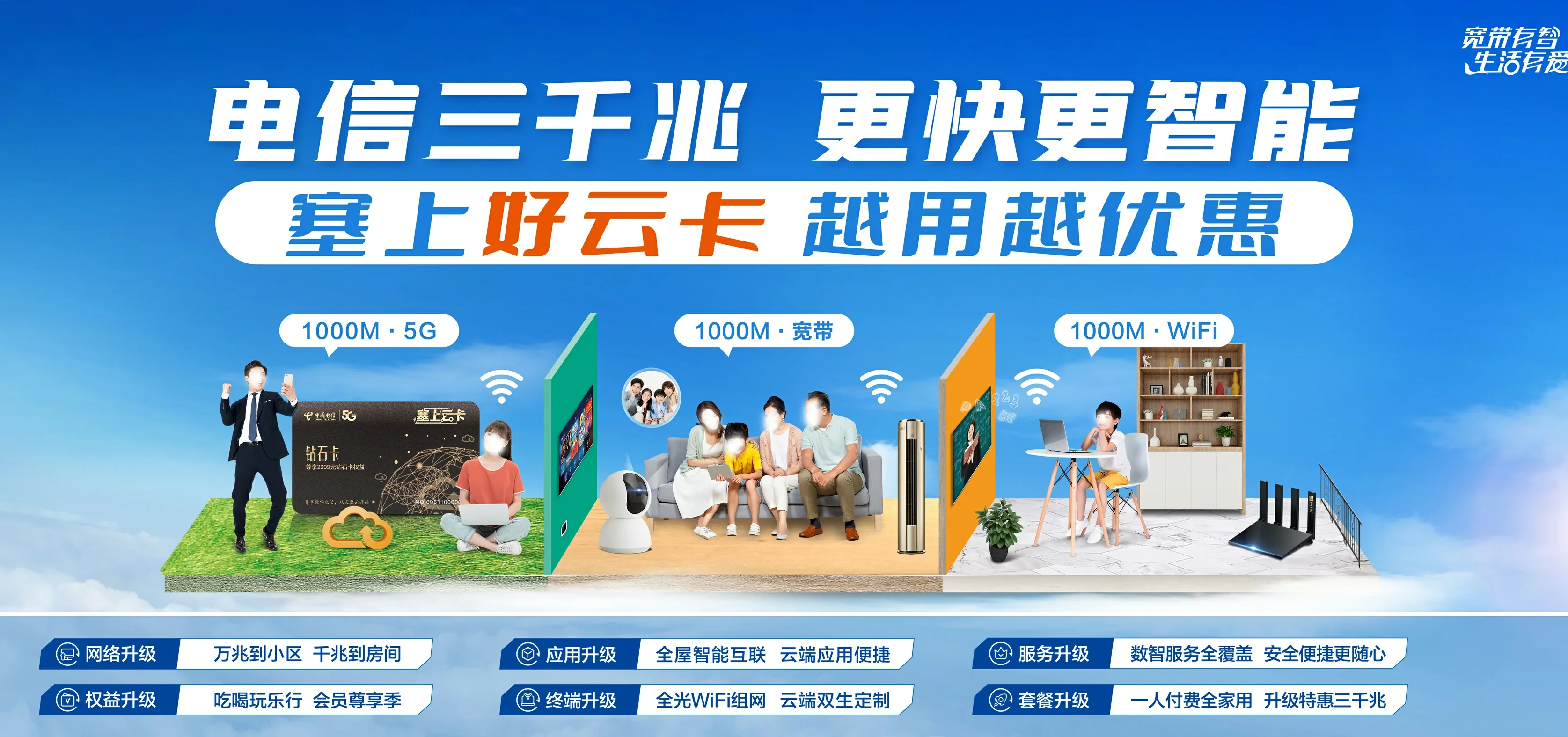 中国电信 西陵区电信宽带 宽带套餐